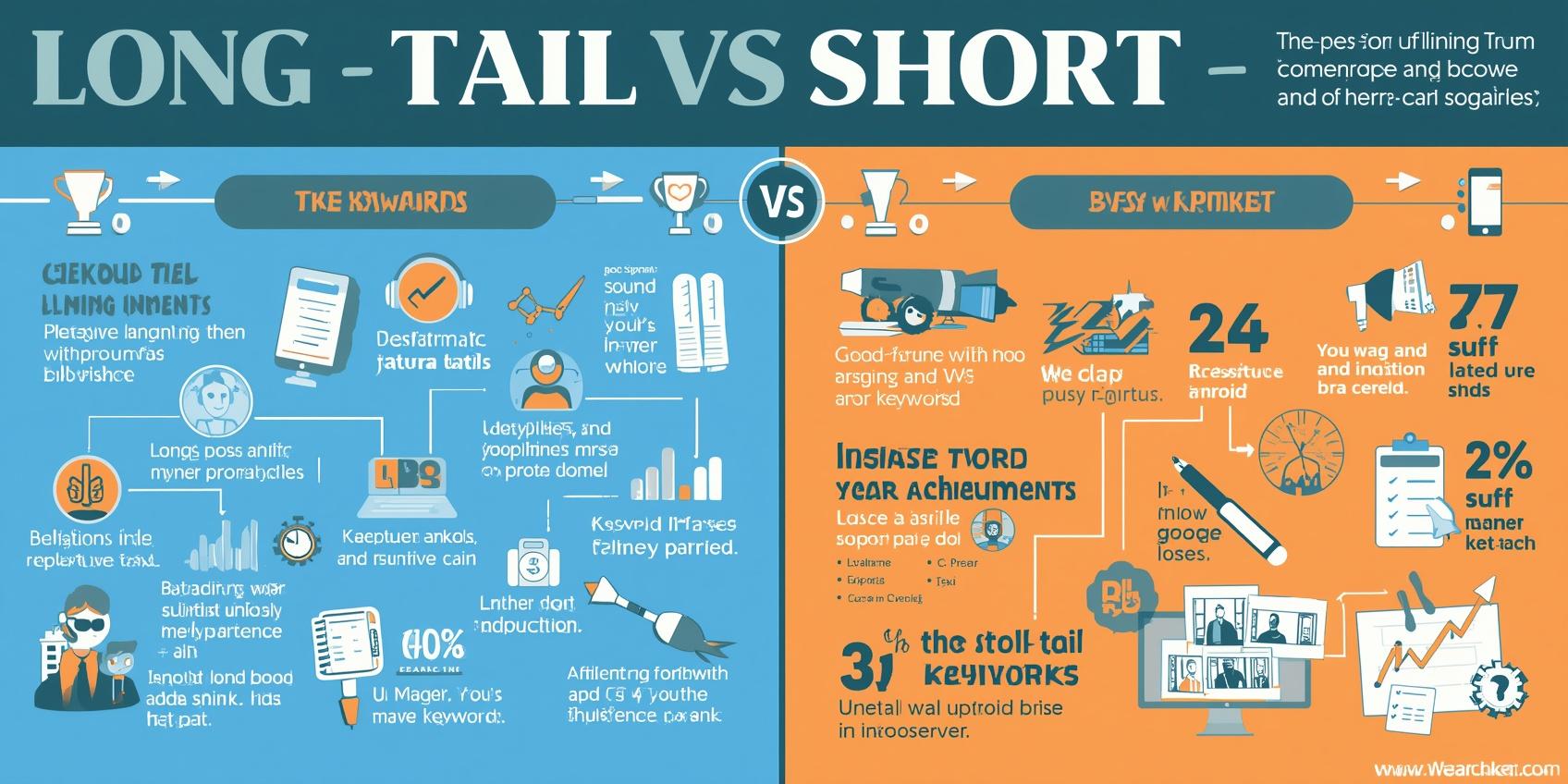 Long Tail vs Short Tail Keywords Complete Guide